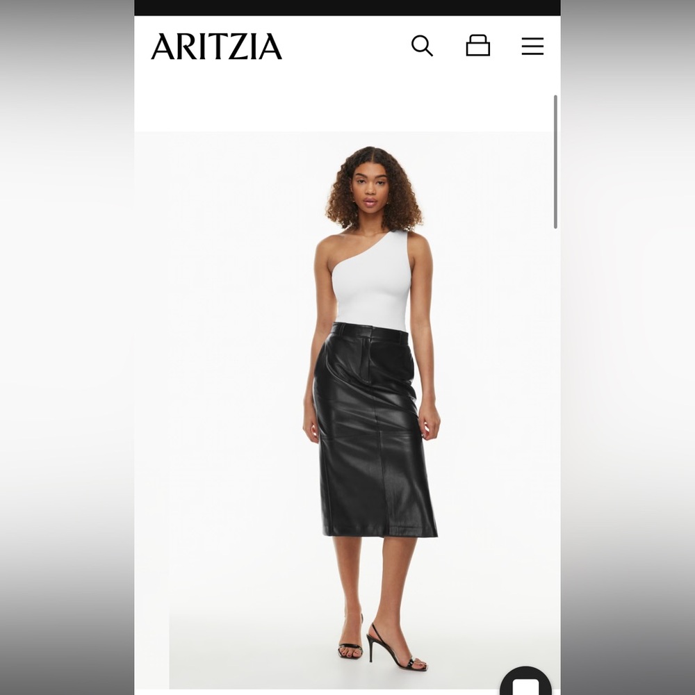 Aritzia Contour One-Shoulder Top